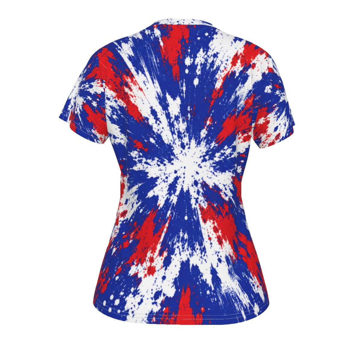 Women's Bills Mafia Vibrant Print V-Neck Tee