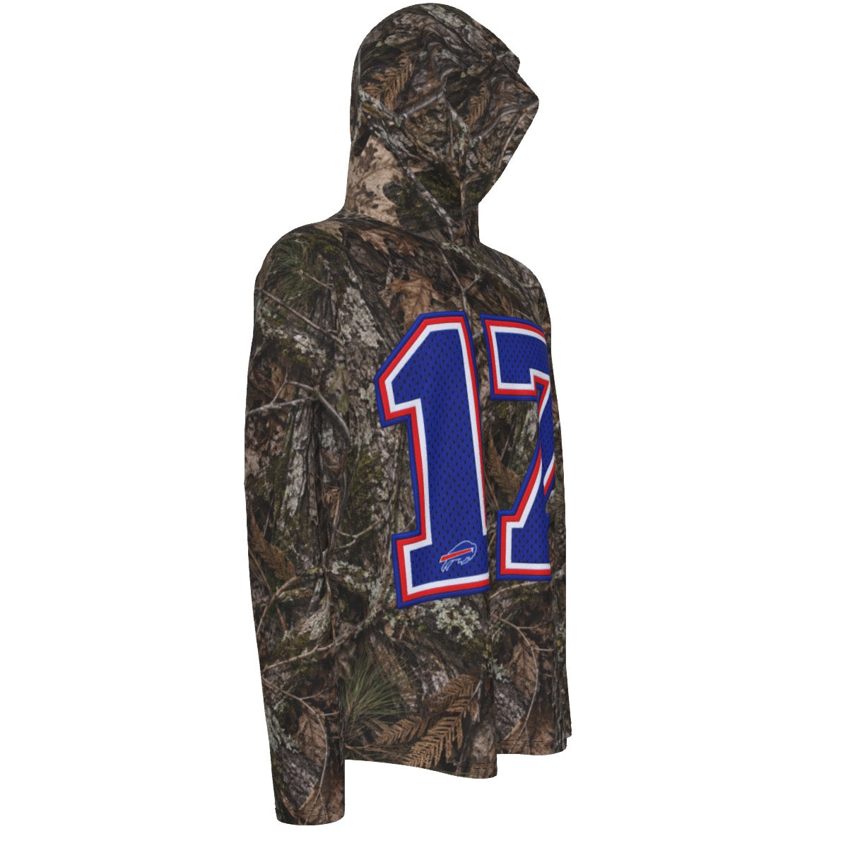 Real Tree 17 Men's Sunscreen  Sports Hoodie With Thumb Holes