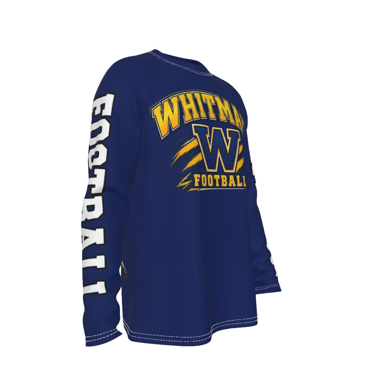 Marcus Whitman Football Long Sleeve T-Shirt