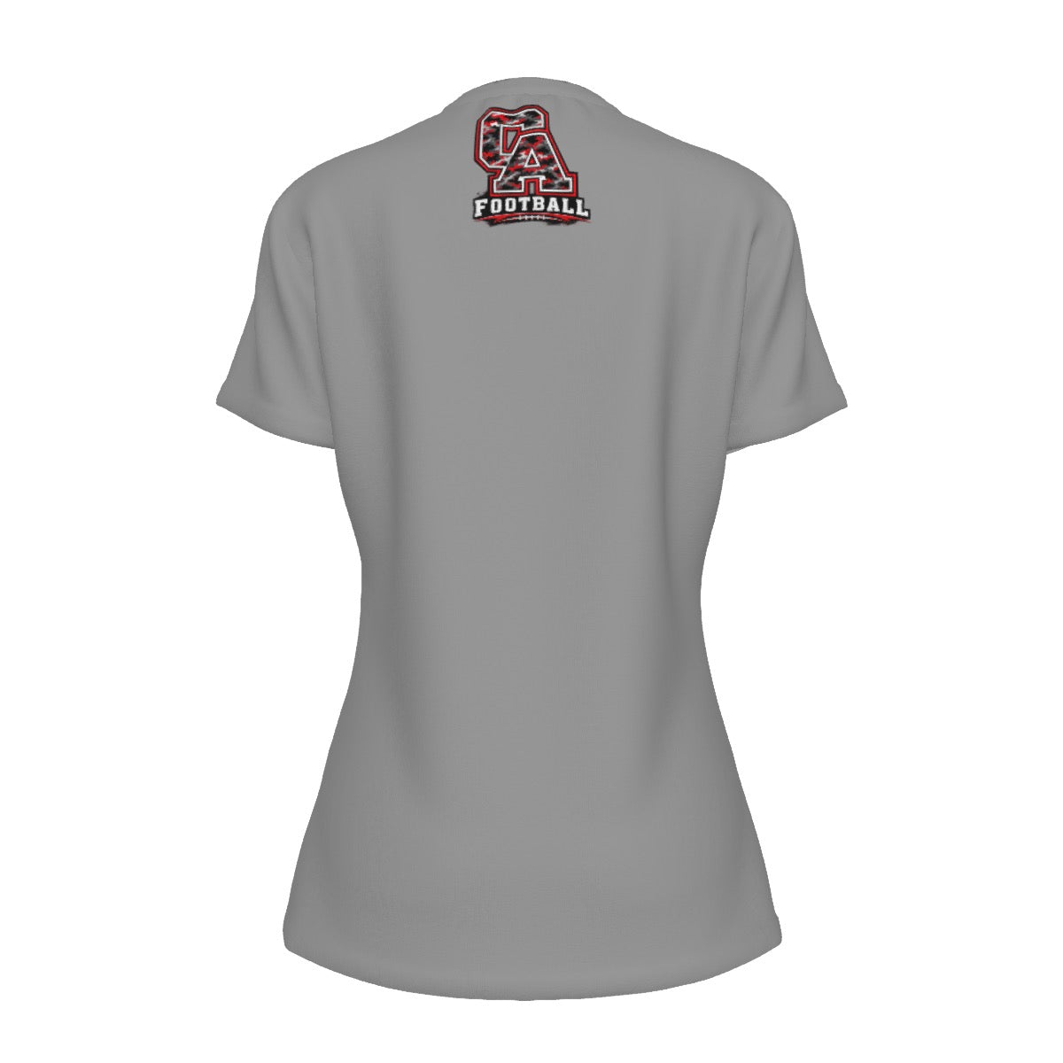 You Know You're a Football Mom Women's Round Neck T-Shirt | 190GSM Cotton