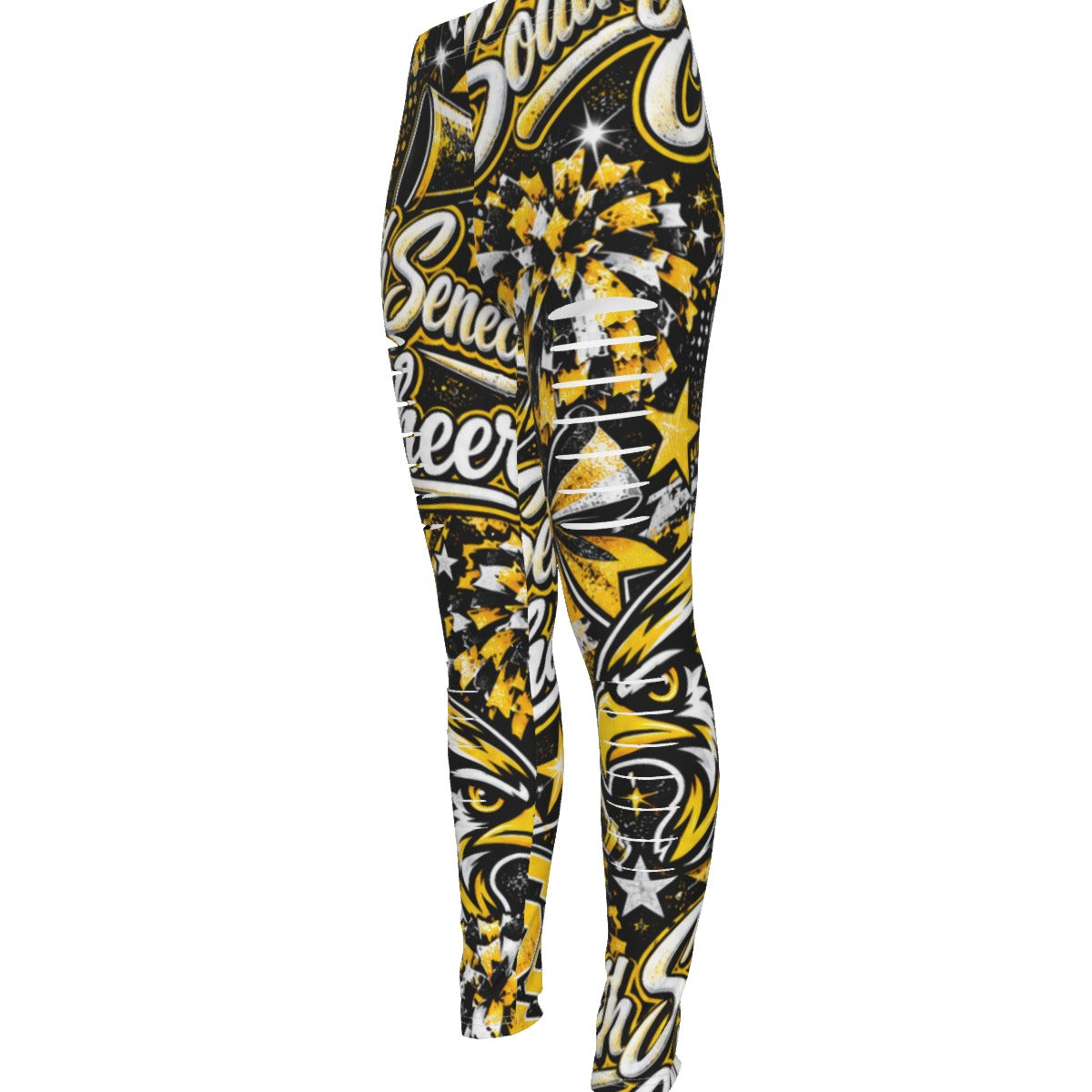 South Seneca Cheer Ripped Leggings