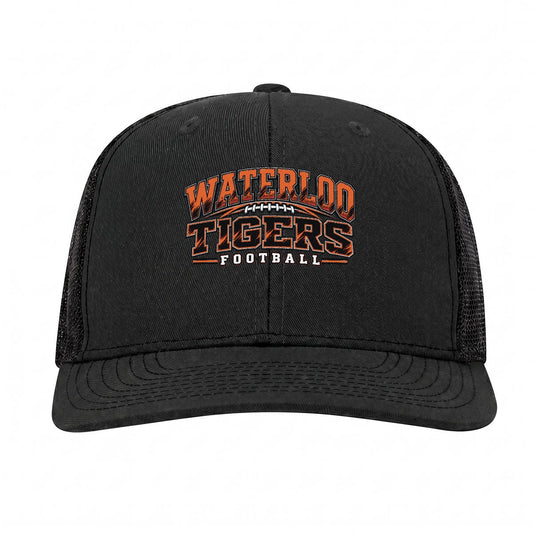 Waterloo Tigers Football Embroidered Mesh Hat