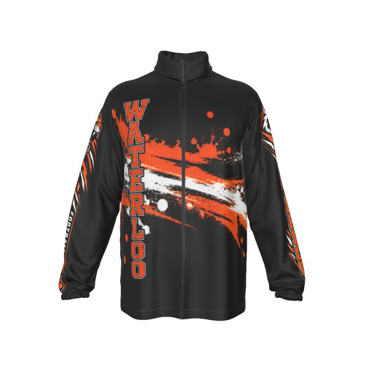 Waterloo Tigers Football Zip-Up Windproof Jacket