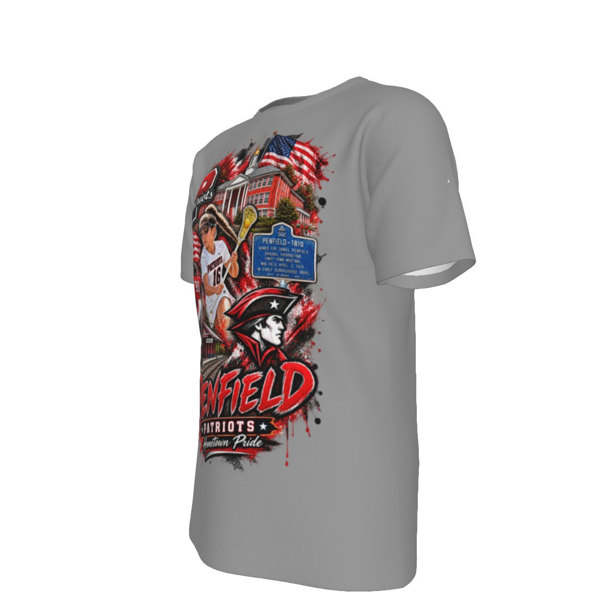 "Hometown Series" Penfield Men's O-Neck T-Shirt | 190GSM Cotton