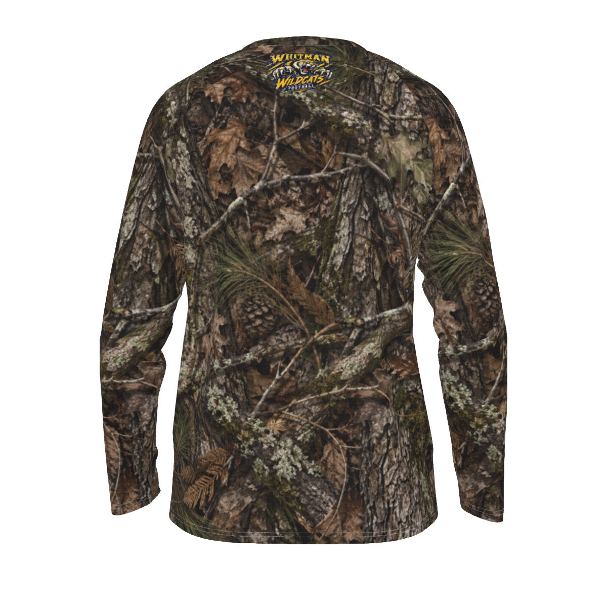 Real Tree Whitman Football Men's Long Sleeve T-shirt With Raglan Sleeve