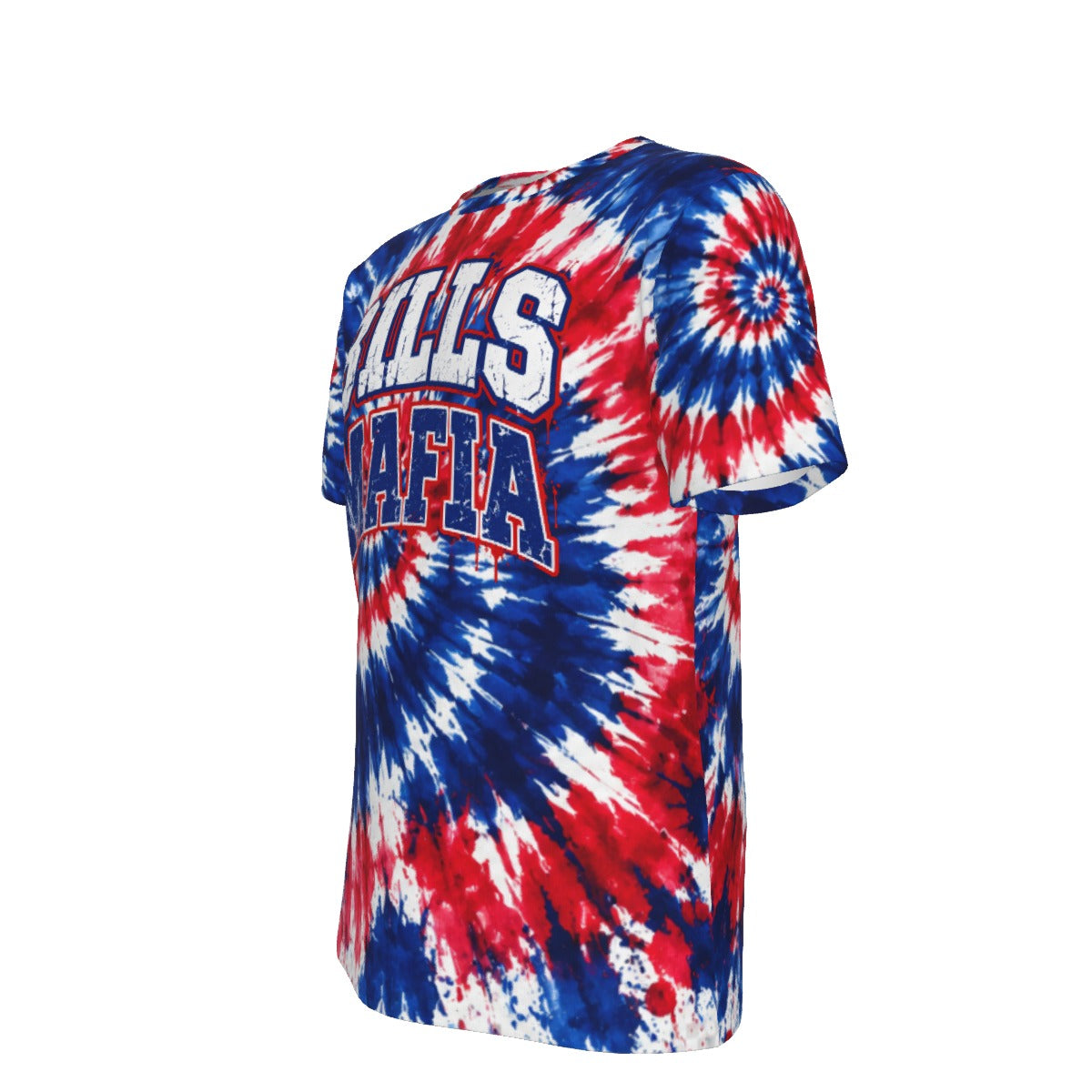 Bills Mafia Tie Dye Men's O-Neck T-Shirt