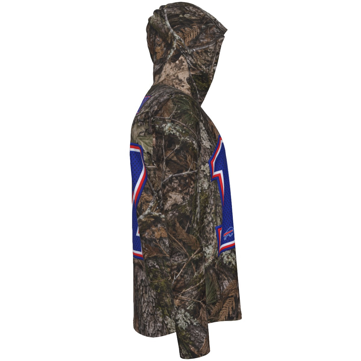 Real Tree 17 Men's Sunscreen  Sports Hoodie With Thumb Holes