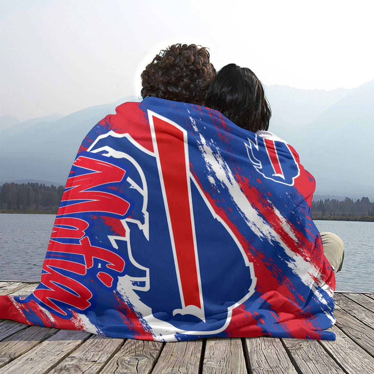 Bills Mafia Single-Side Printing Flannel Blanket