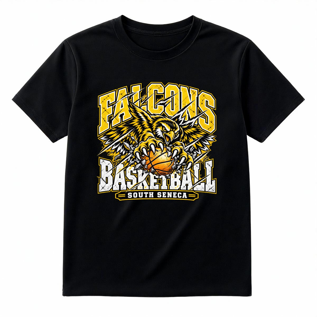 South Seneca Basketball Unisex Heavyweight T-Shirt