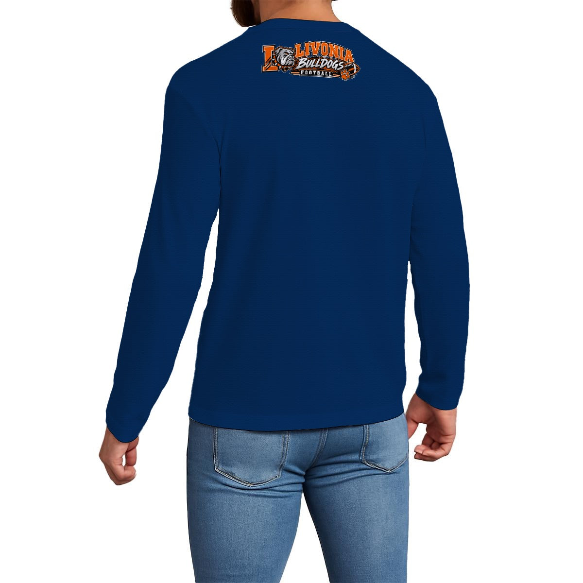 Classic Livonia Football Men's Long Sleeve T-Shirt