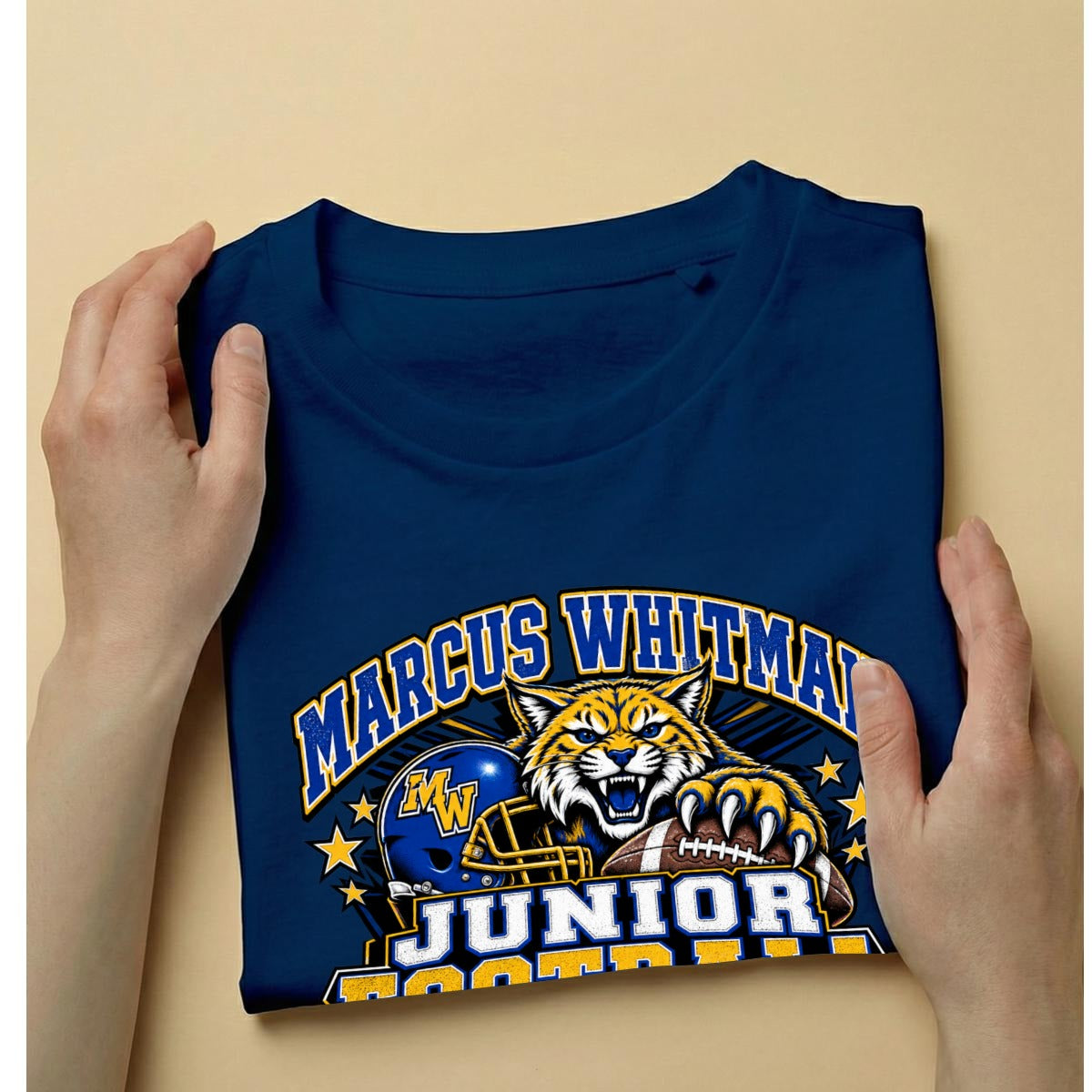 Marcus Whitman Junior Football Youth T-Shirt