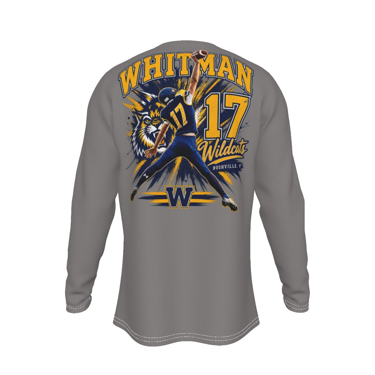 Marcus Whitman Men's Long Sleeve T-Shirt