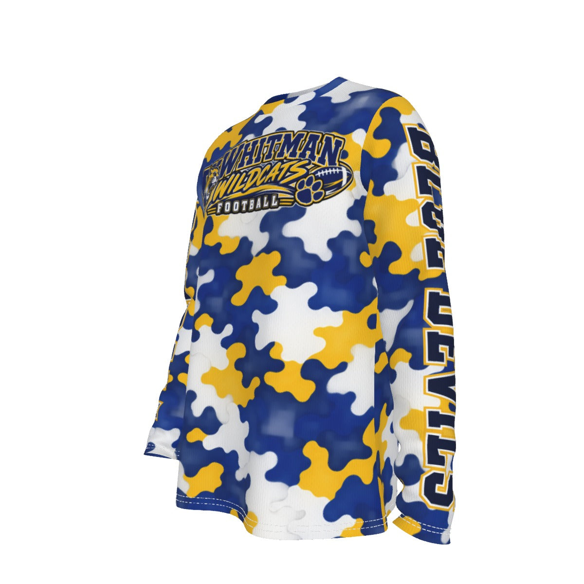 Marcus Whitman Football Men's Long Sleeve T-Shirt