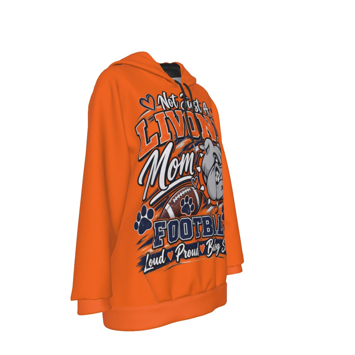 All-Over Print Women's Heavy Fleece Hoodie