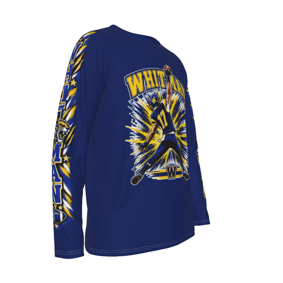 Marcus Whitman Football Gameday Series Long Sleeve T-Shirt
