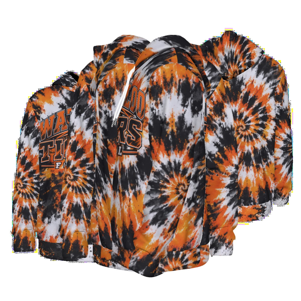 Waterloo Tie-Dye Fleece Hoodie