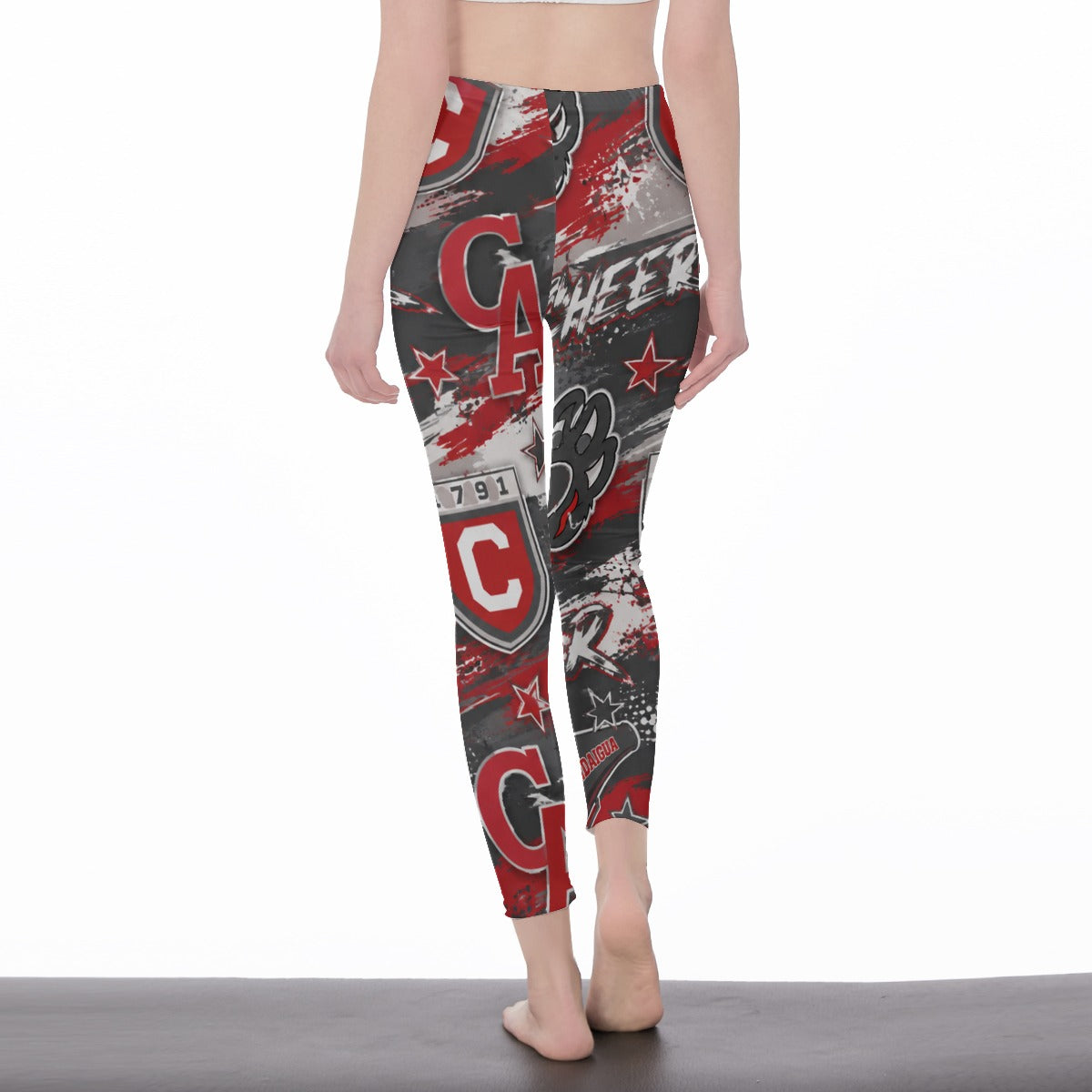 Canandaigua Cheer All-Over Print Casual Leggings