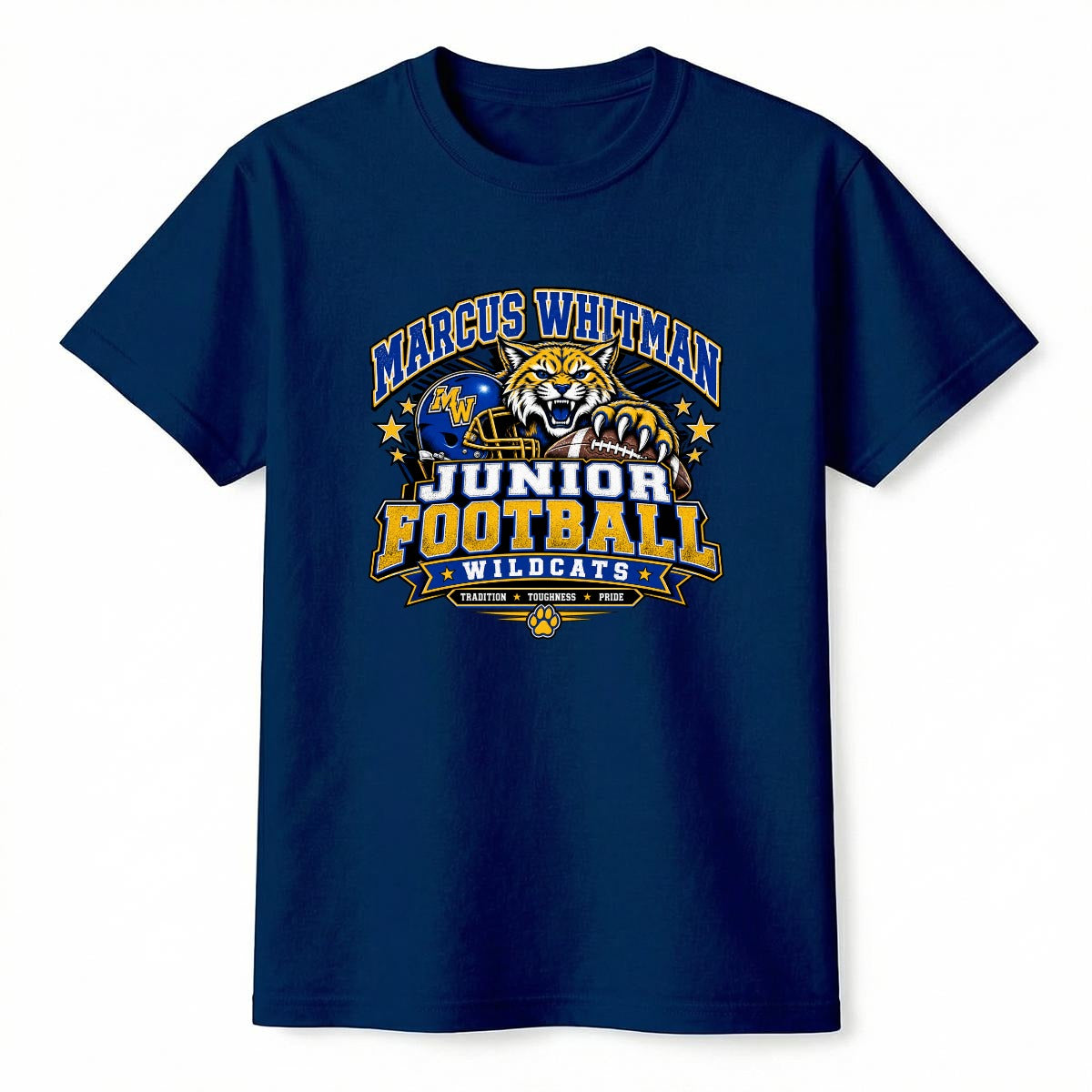 Marcus Whitman Junior Football Youth T-Shirt