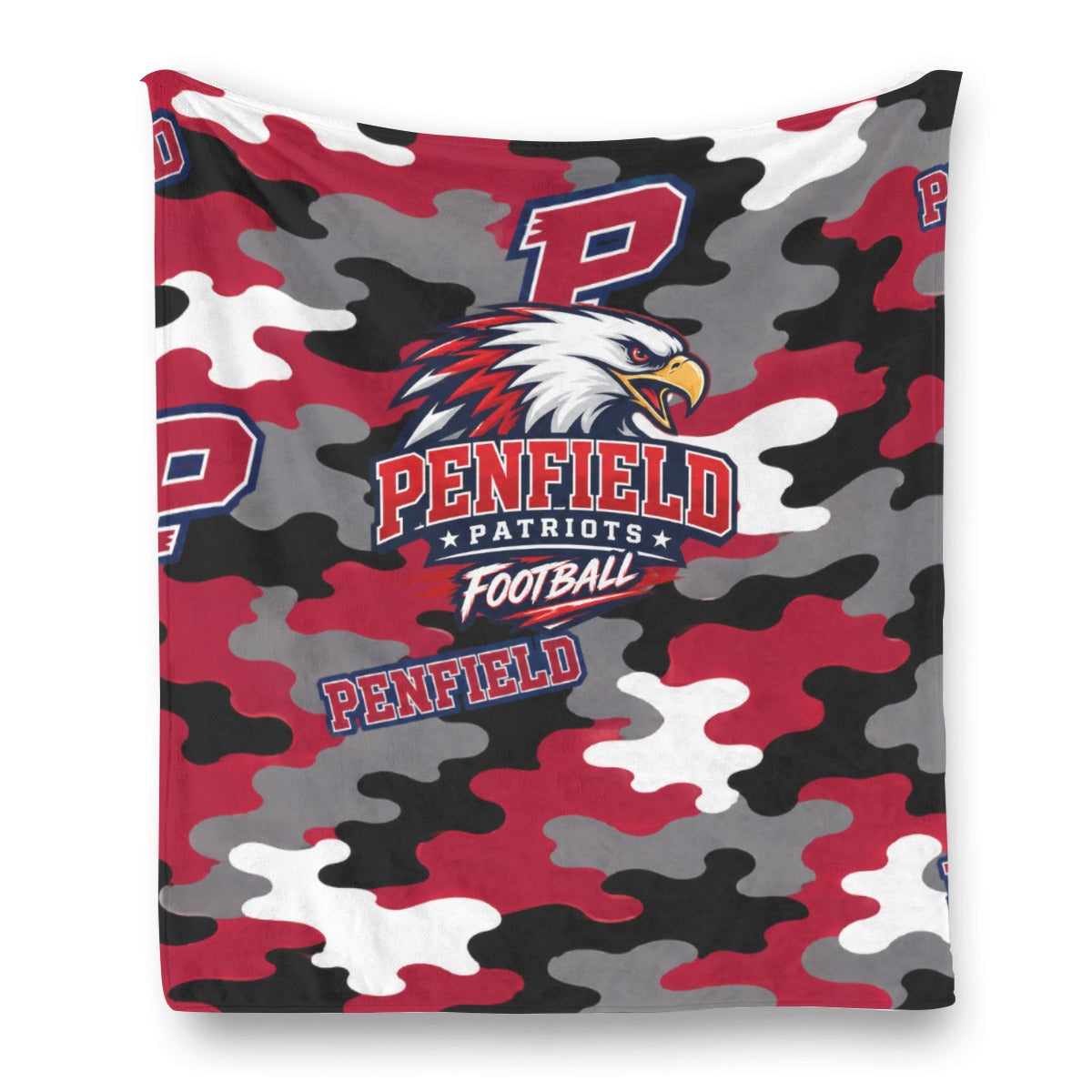 Penfield Football Single-Side Printing Flannel Blanket