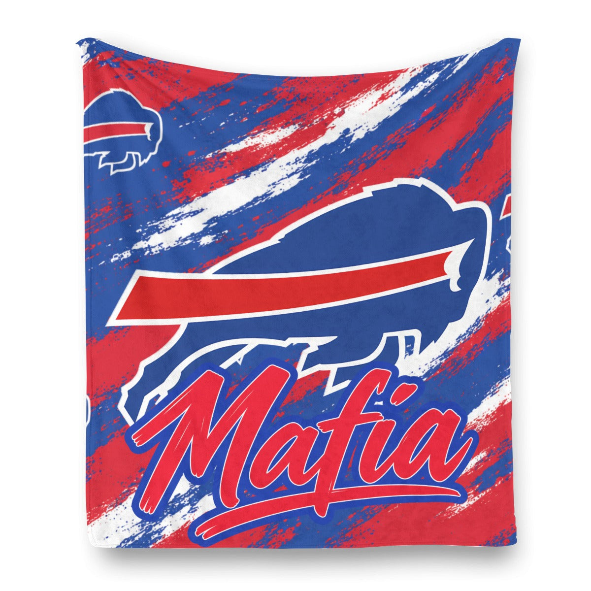 Bills Mafia Single-Side Printing Flannel Blanket