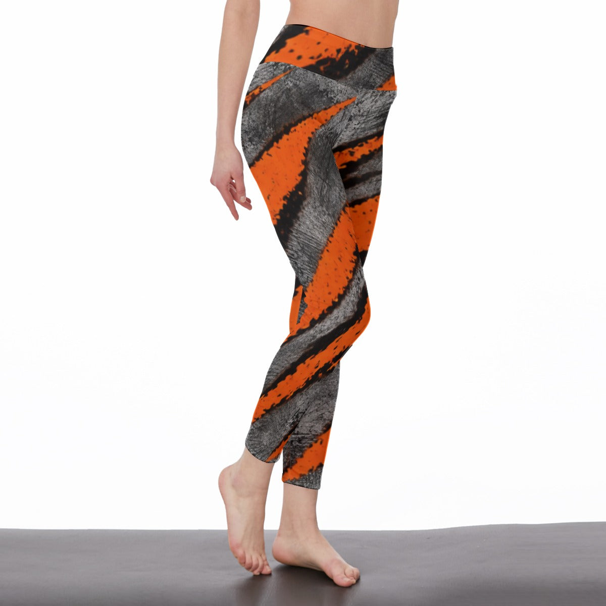Waterloo Tiger Stripe High-Waist Leggings