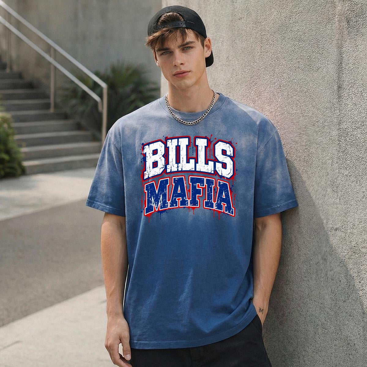 Mafia Men's Breathable Casual T-Shirt|Cotton DTG
