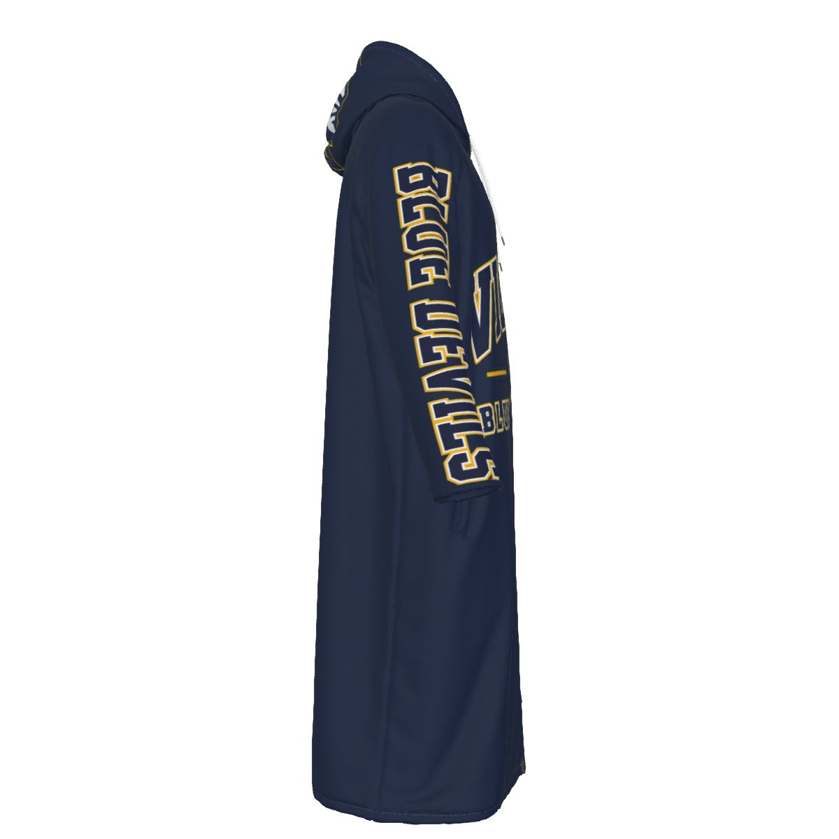 Men's Long Fleece Zip Up Windbreaker