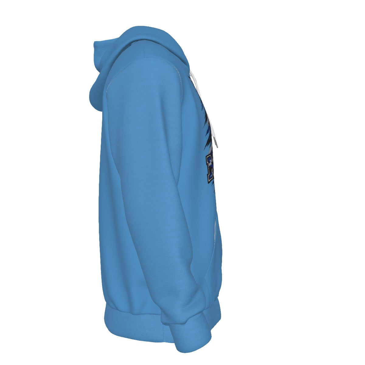 Midlakes All-Over Print Men's Thicken Pullover Hoodie