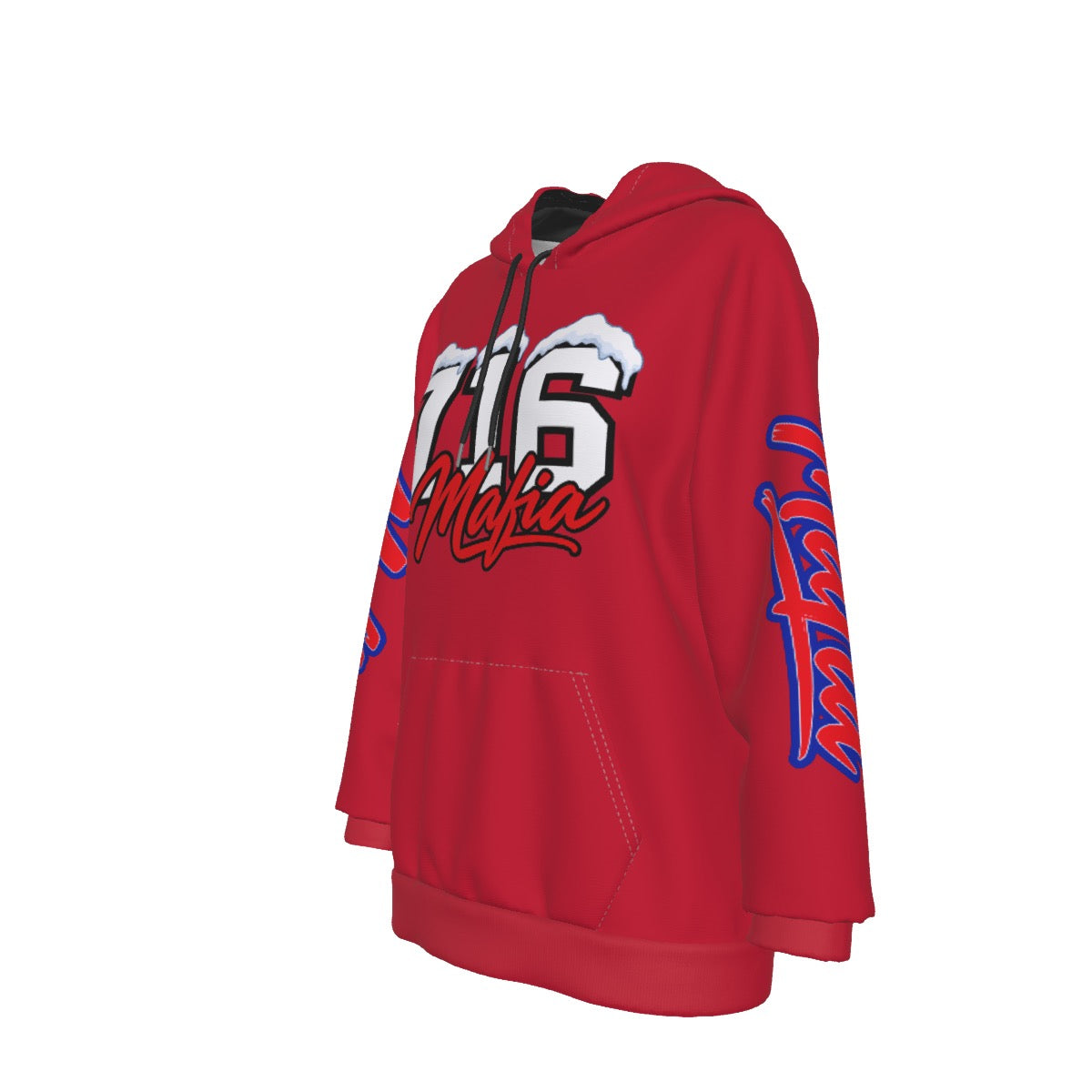 716 Cold Women's Heavy Fleece Hoodie