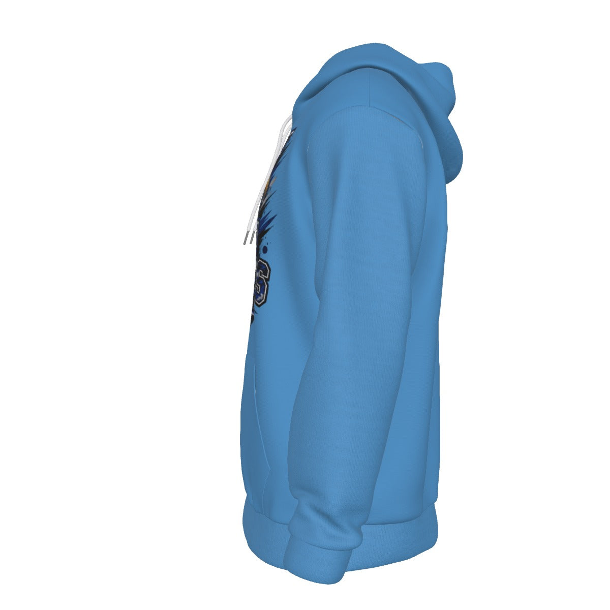 Midlakes All-Over Print Men's Thicken Pullover Hoodie