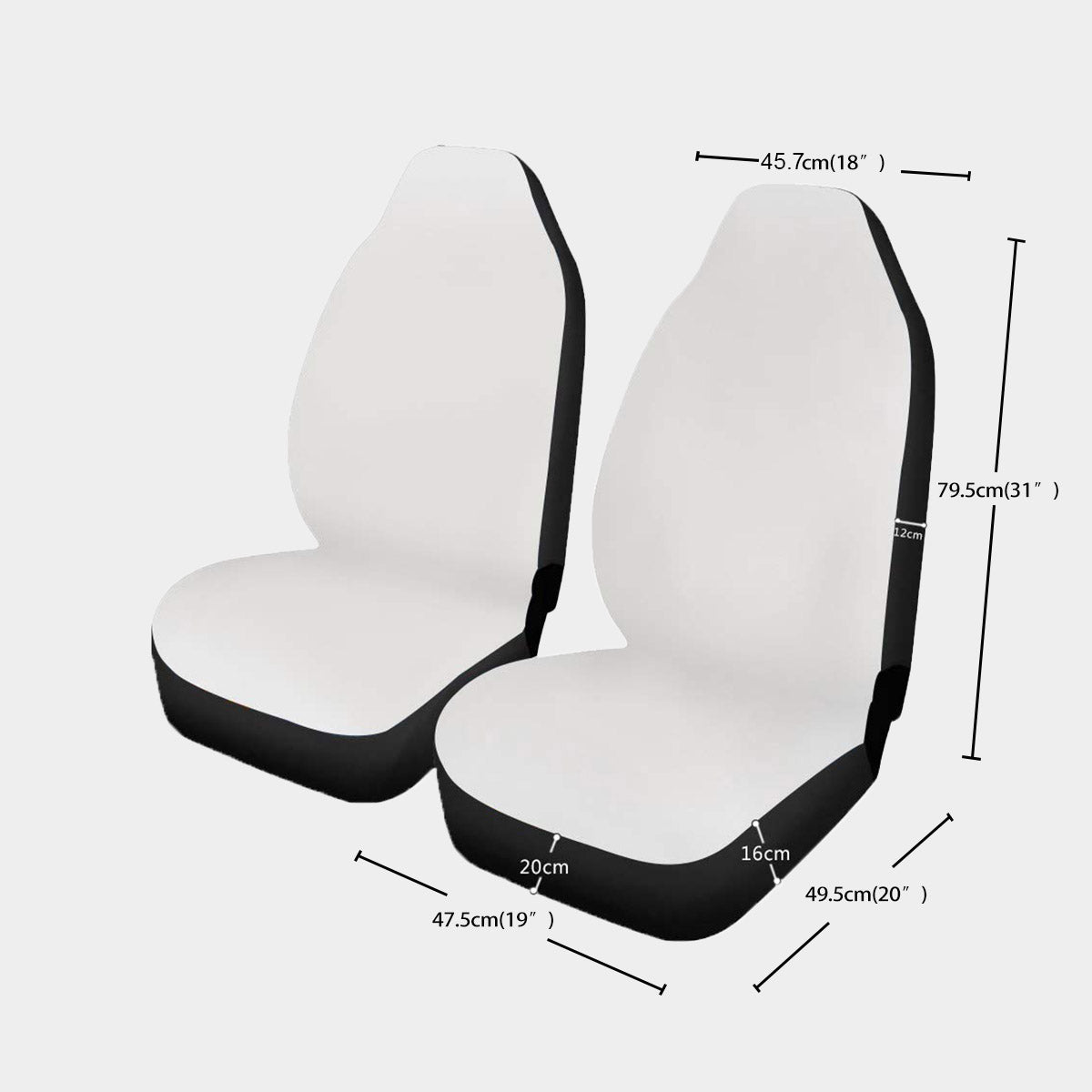 Bills QB 1 Car Seat Covers, Universal Pair