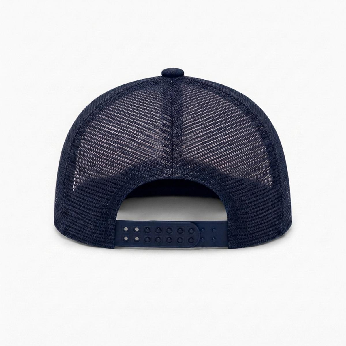 Honeoye Soccer Embroidery Flat-Brim Mesh Cap