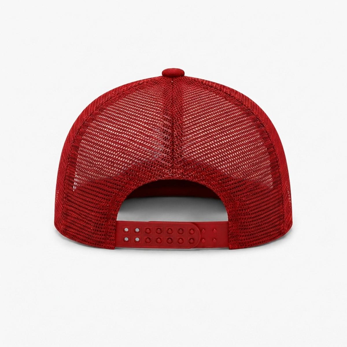 Canandaigua Football Embroidery Flat-Brim Mesh Cap