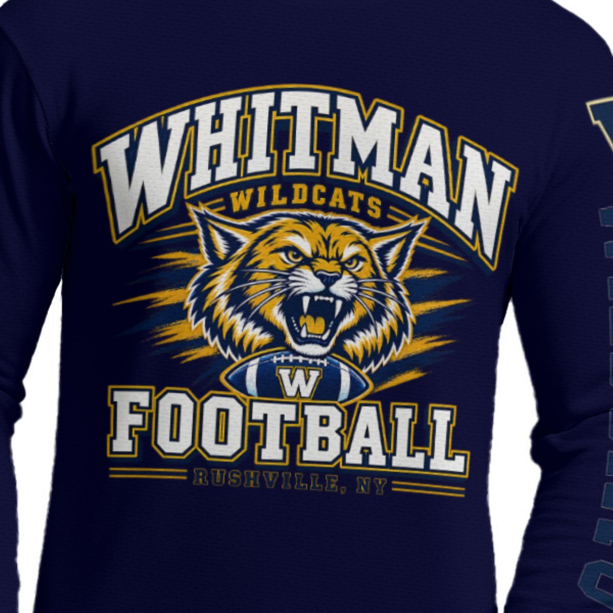 Marcus Whitman High School Long Sleeve T-Shirt